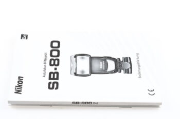 Nikon SB-800 Bedienungsanleitung