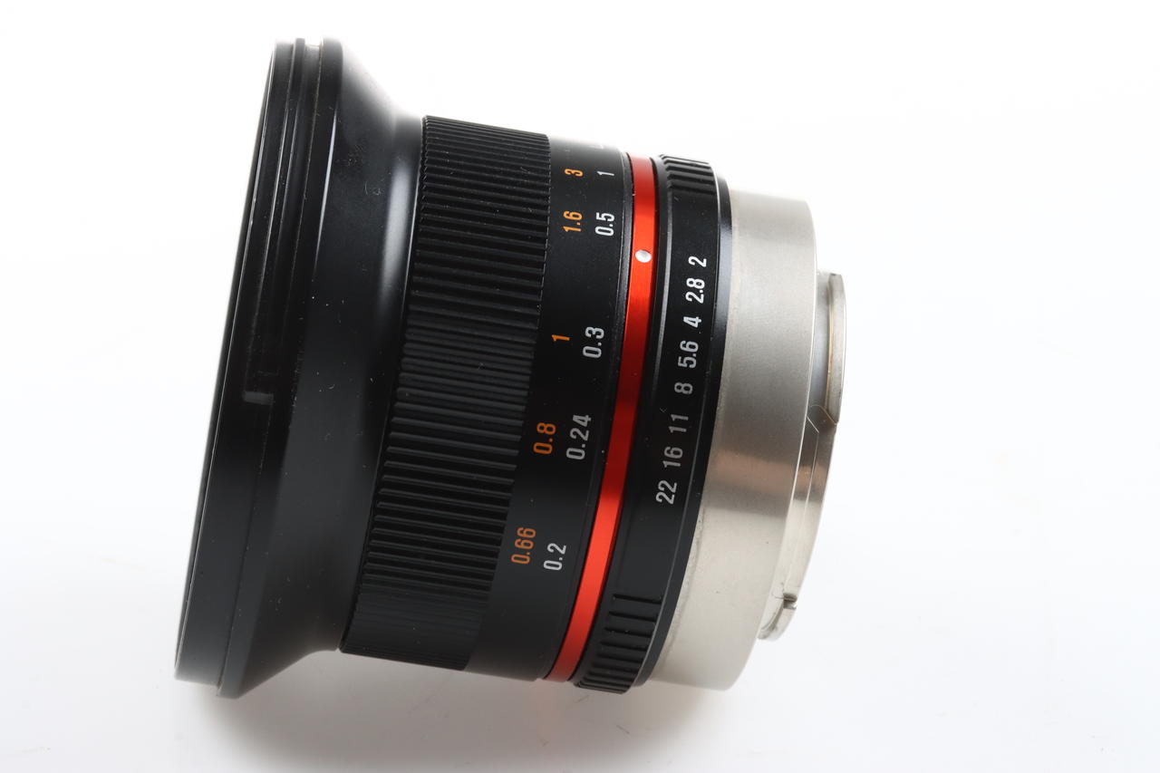 Samyang 12mm f/2,0 NCS CS für FUJIFILM X : Schwarz - #19276