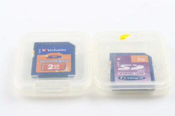 Speicherkarten SD 2GB - 4 Stück