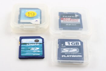Speicherkarten SD - 4 Stück (1x 16GB, 1x 16GB, 2x 1GB)
