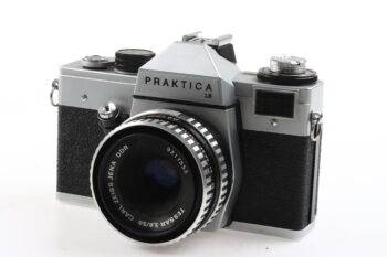 Praktica LB Gehäuse mit Tessar 50mm f/2,8 - #375330