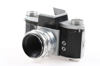 Praktica IV mit Jena Tessar 50mm f/2,8 - #6462363