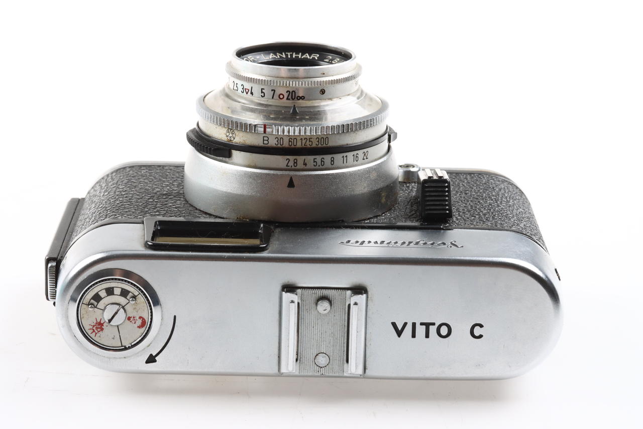 Voigtländer Vito C mit Lanthar 50mm f/2,8 Sucherkamera - #6800561