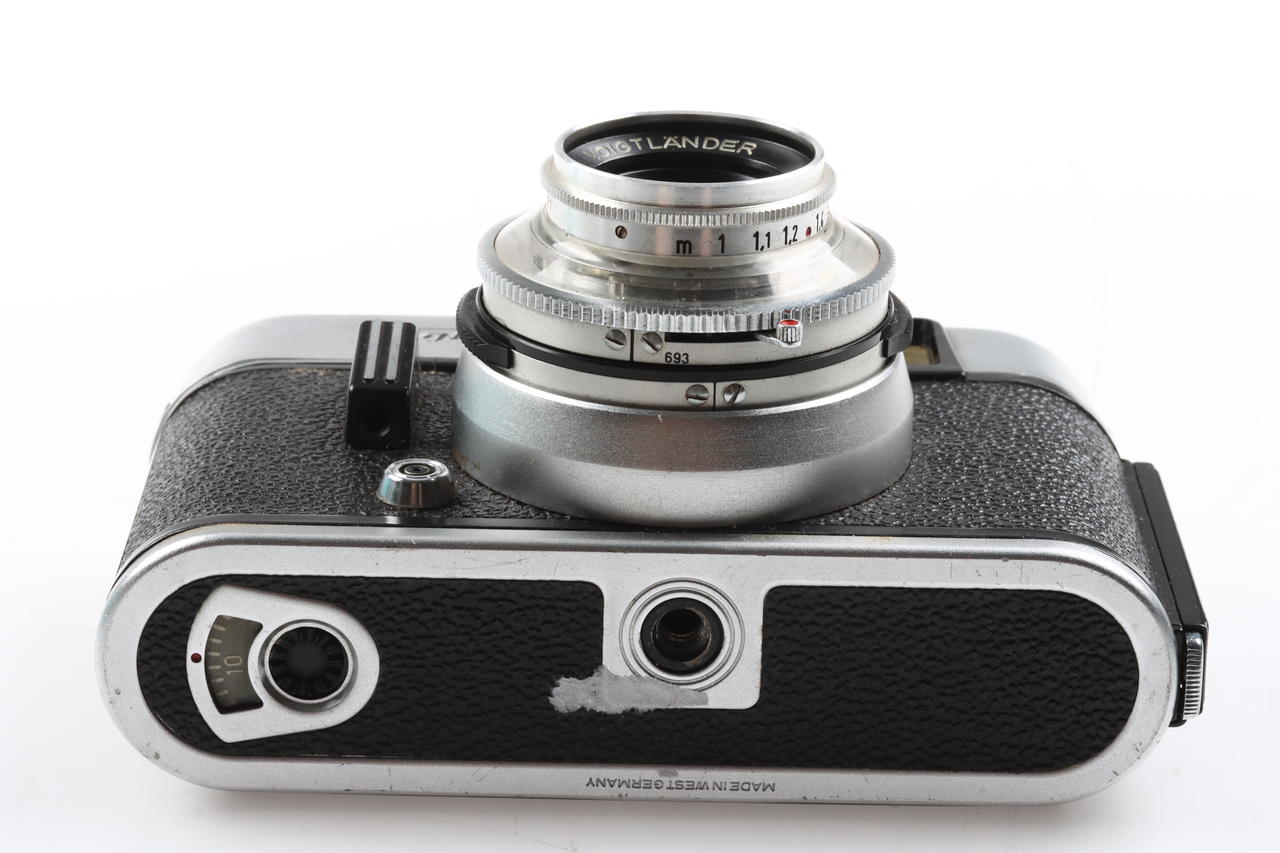 Voigtländer Vito C mit Lanthar 50mm f/2,8 Sucherkamera - #6800561