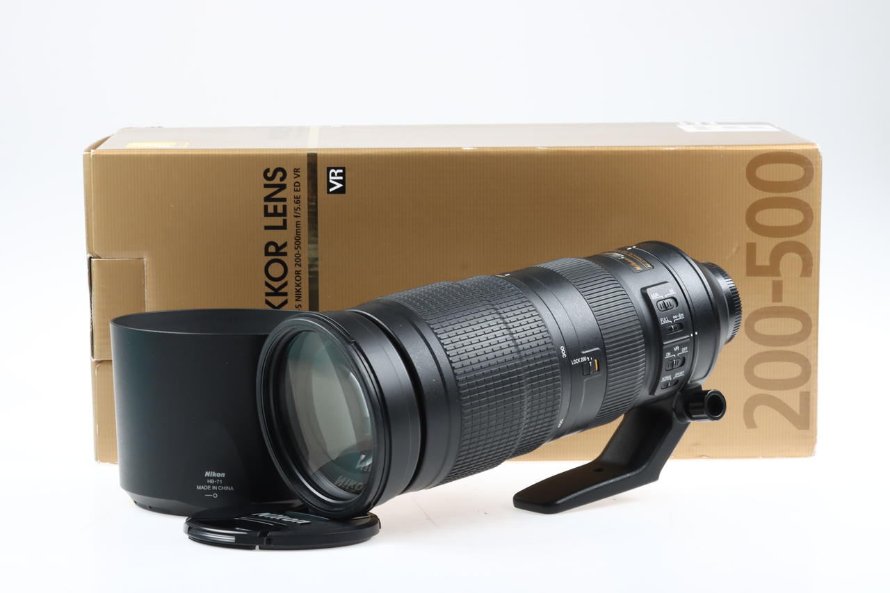 Nikon AF-S NIKKOR 200-500mm f/5,6 E ED VR - #2049350