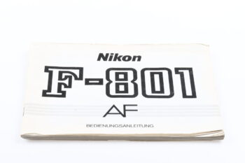 Nikon F-801 Bedienungsanleitung