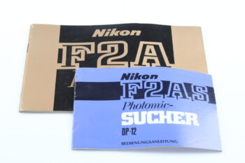 Nikon F2 A + DP-12 F2 AS Photomic Bedienungsanleitung