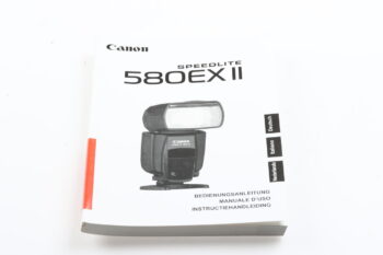 Canon Speedlite 580EX II Bedienungsanleitung