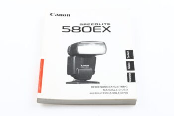 Canon Speedlite 580EX Bedienungsanleitung