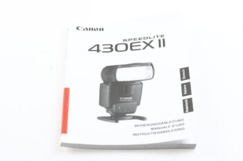 Canon Speedlite 430EX II Bedienungsanleitung