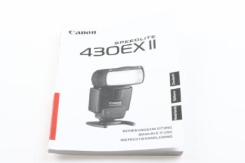 Canon Speedlite 430EX II Bedienungsanleitung