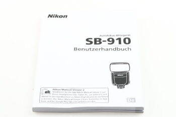 Nikon SB-910 Benutzerhandbuch