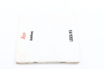 Leica Bedienungsanleitung für R5