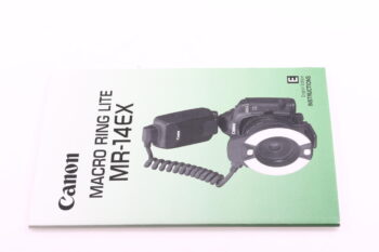 Canon MR-14EX / MT-24EX Instruction Manual English