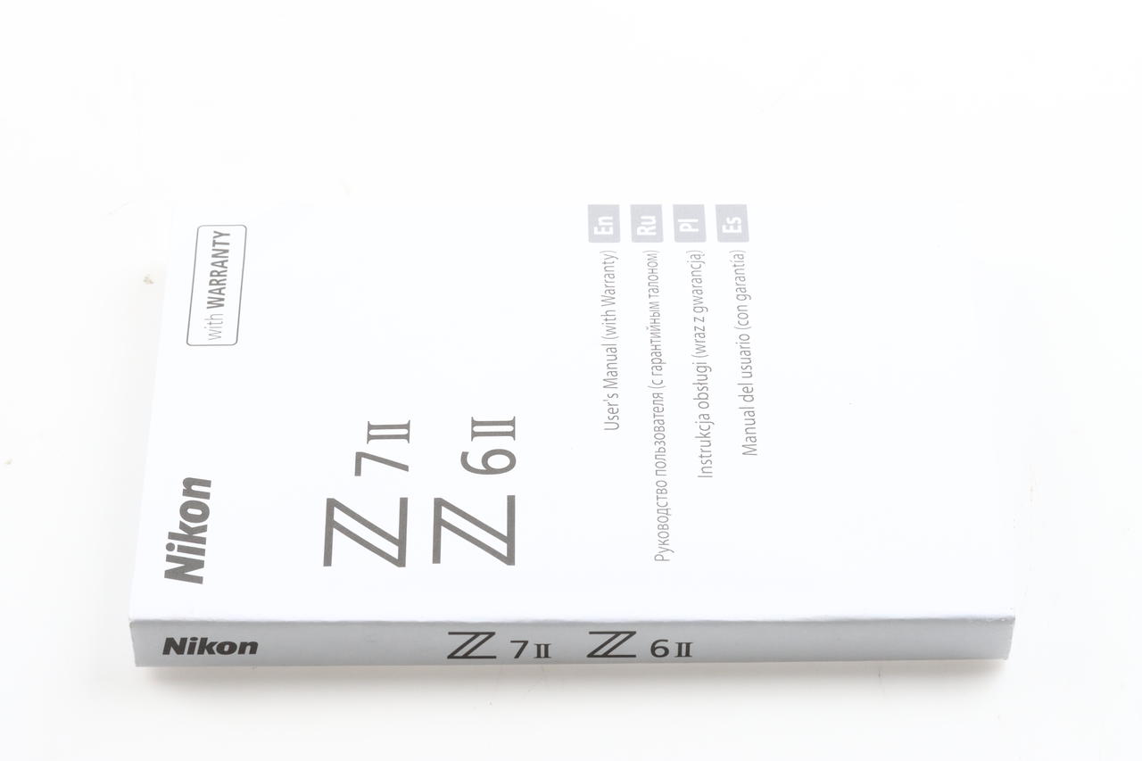 Nikon Z 6 II und Z 7 II User Manual