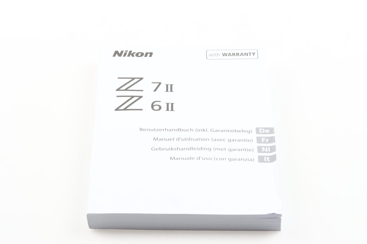 Nikon Anleitung für Z 6 II und Z 7 II