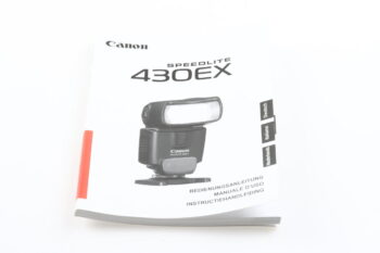Canon Speedlite 430EX Bedienungsanleitung