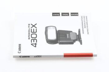 Canon Speedlite 430EX Bedienungsanleitung