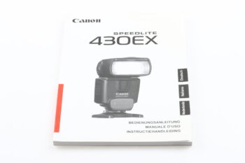 Canon Speedlite 430EX Bedienungsanleitung