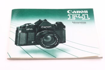 Canon F-1 Bedienungsanleitung