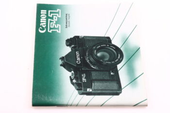 Canon F-1 Bedienungsanleitung