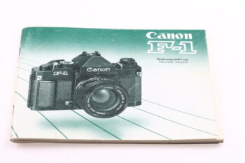 Canon F-1 Bedienungsanleitung