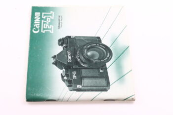 Canon F-1 Bedienungsanleitung