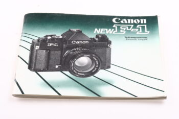 Canon F-1 Bedienungsanleitung
