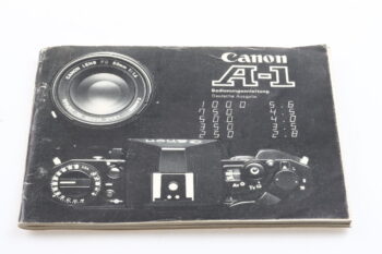Canon A-1 Bedienungsanleitung