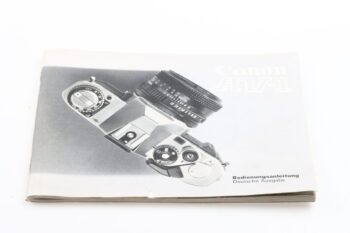 Canon AV-1 Bedienungsanleitung