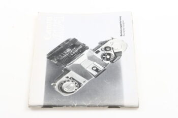 Canon AV-1 Bedienungsanleitung