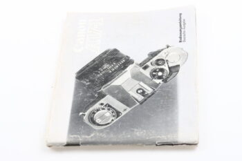Canon AV-1 Bedienungsanleitung