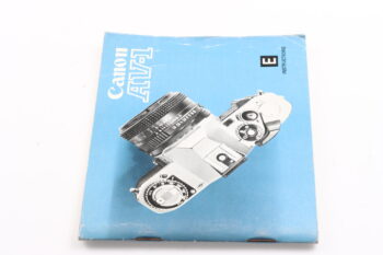 Canon AV-1 Instructions Manual