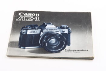 Canon AE-1 Bedienungsanleitung