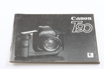 Canon T90 Instructions English Edition