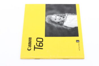 Canon T60 Instructions English Edition