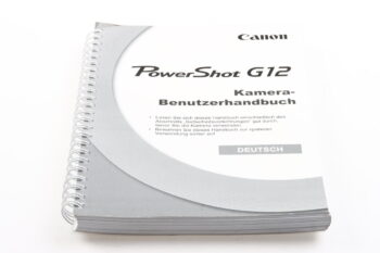 Canon PowerShot G12 Benutzerhandbuch