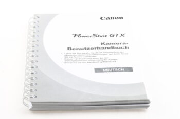 Canon PowerShot G1X Benutzerhandbuch