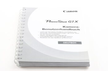 Canon PowerShot G1X Benutzerhandbuch