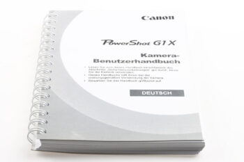 Canon PowerShot G1X Benutzerhandbuch