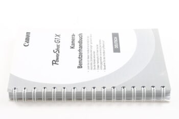 Canon PowerShot G1X Benutzerhandbuch