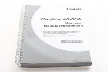 Canon PowerShot SX30IS Benutzerhandbuch