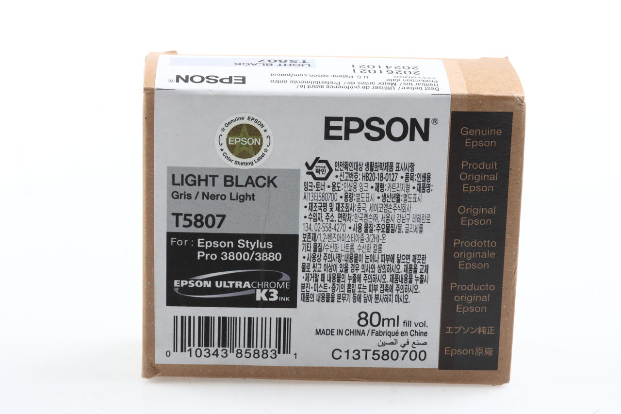 Epson T580B Vivid Light Tinte für Stylus Pro 3800