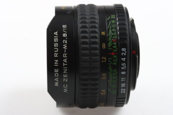 KMZ Zenitar 16mm f/2,8 MC Fisheye für Nikon MF - # 980151