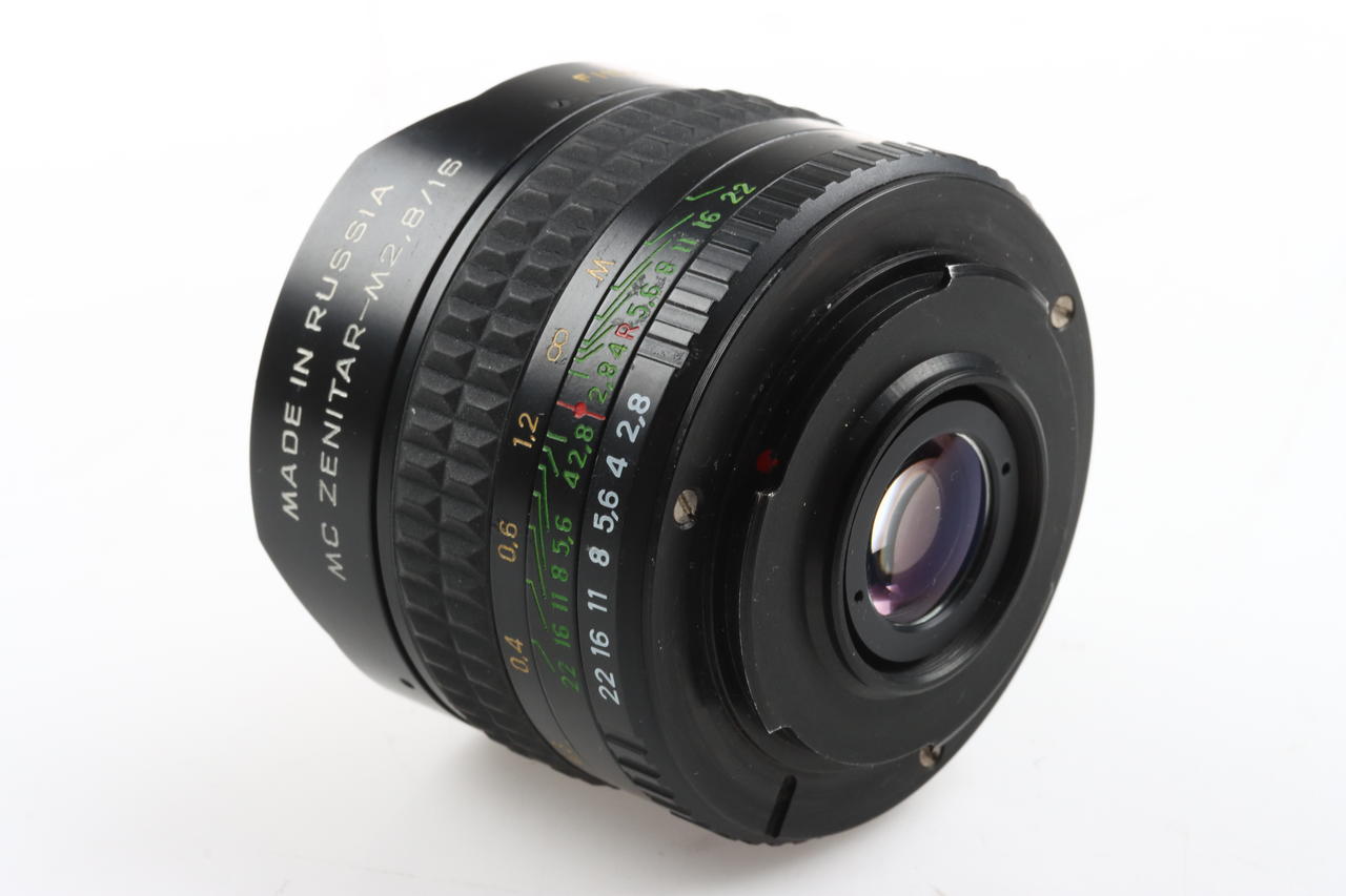 KMZ Zenitar 16mm f/2,8 MC Fisheye für Nikon MF - # 980151