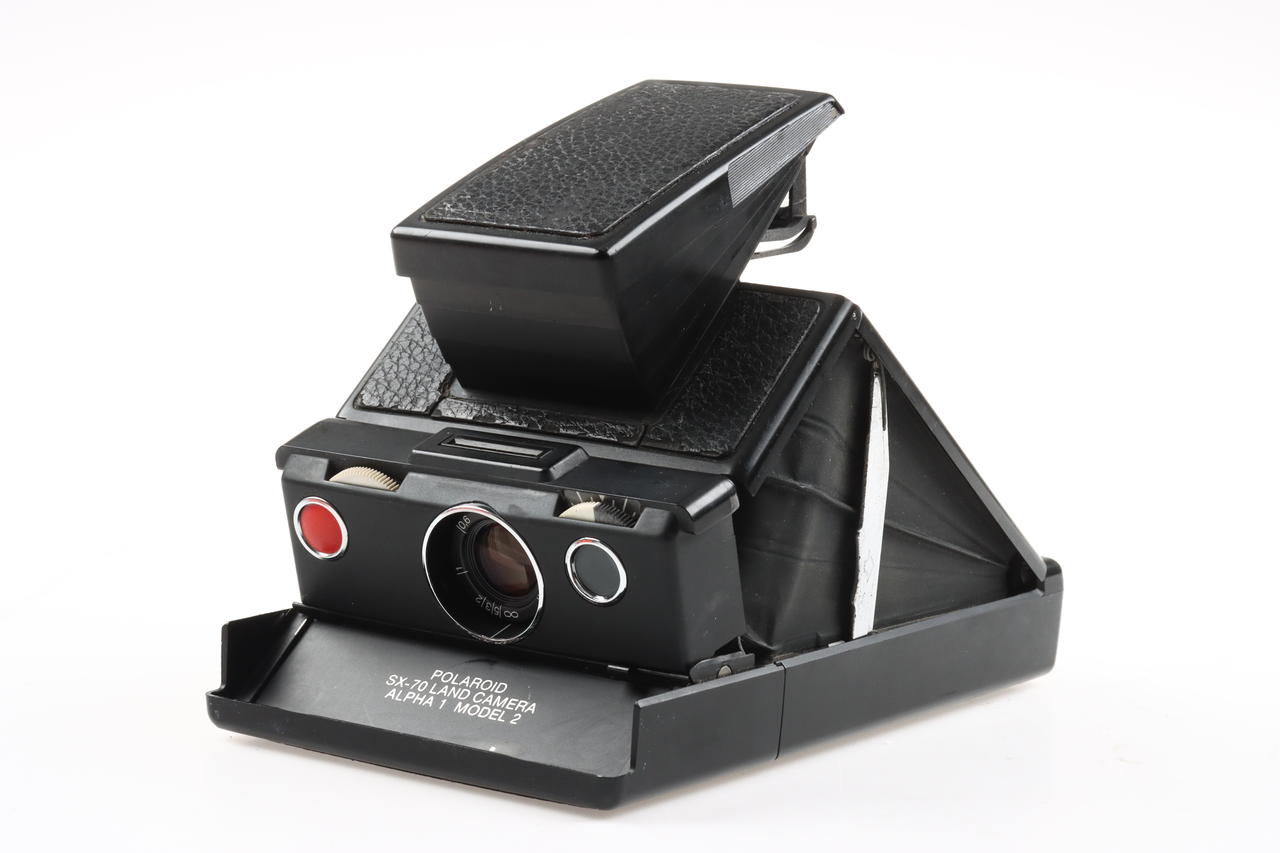 Polaroid SX-70 Land Camera - Alpha 1 Model 2 - schwarz
