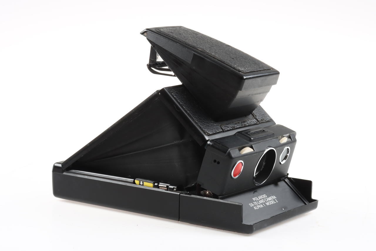 Polaroid SX-70 Land Camera - Alpha 1 Model 2 - schwarz