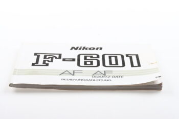Nikon F-601 Bedienungsanleitung