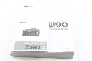 Nikon D90 Benutzerhandbuch DE mit Schnllübersicht