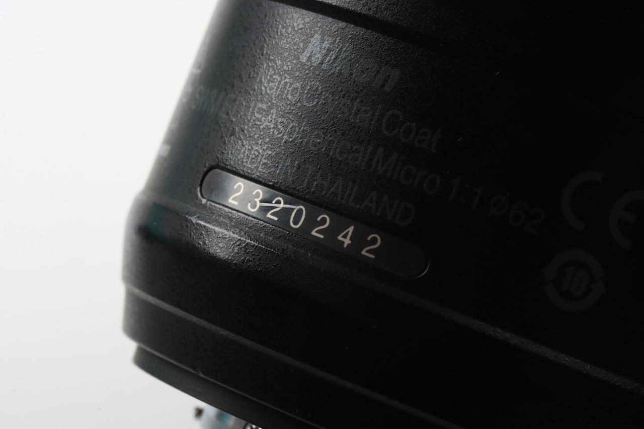 Nikon AF-S Micro NIKKOR 60mm f/2,8 G ED - #2320242